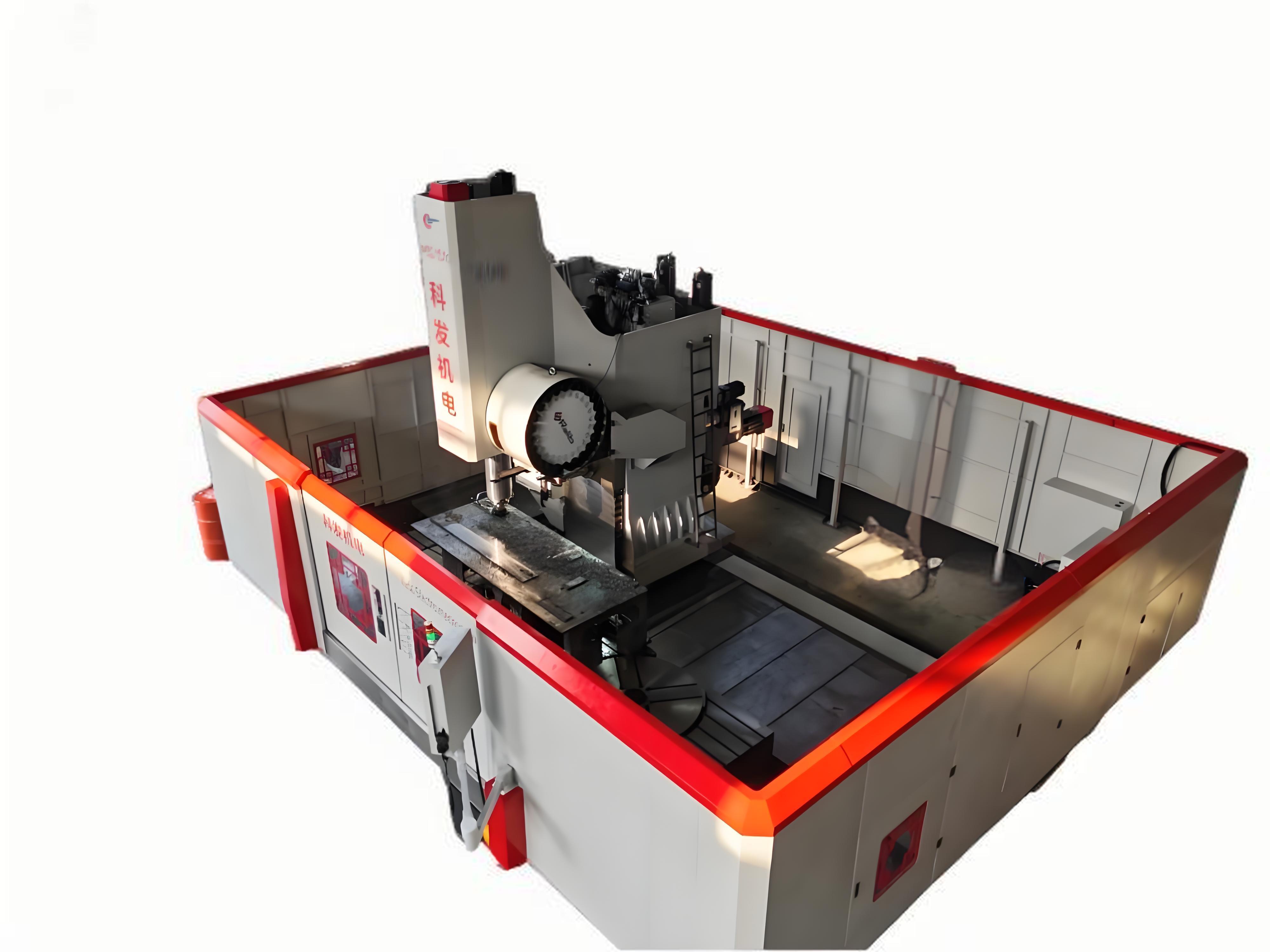 Vertical lathe milling composite machining center (CKXT -4800S)